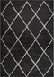 vidaXL - Vloerkleed - shaggy - hoogpolig - 160x230 - cm - crème- - en - antracietkleur