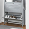 SoBuy FSR152-HG - Entreekast - 2 Deuren & Schoenenrek - Grijs