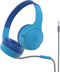 Belkin AUD004BTBL - Hoofdtelefoon met microfoon - Jack 3,5 mm - Blauw