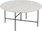 J-Line bijzettafel Rond - porselein/metaal - wit