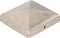 vidaXL - Paalkappen - 6 - st - piramide - 101x101 - mm - roestvrij - staal