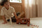 Little Dutch Brandweerwagen - Houten speelset - Inclusief pegdolls en accessoires - Rood