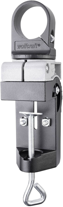 Wolfcraft 4800000 - Combihouder PRO - 360° draaibaar 90° zwenkbaar - Aluminium
