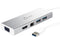 j5create JUD380 - USB Hub - 2x USB 3.2 Gen1 5Gb/s - 1x VGA D-Sub - 1x Ethernet 1Gbps - Hoogte 14,15mm