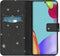 iMoshion Hoesje Geschikt voor Samsung Galaxy A52 (5G) / A52s / A52 (4G) Hoesje Met Pasjeshouder - iMoshion Design Softcase Bookcase - Meerkleurig / Stars Gold