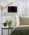 GOOD&MOJO Wandlamp Andes - Bamboe/Donkergrijs - 50x32x45cm - Binnen Scandinavisch,Bohemian