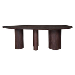 Home67 Eettafel Amir 240 x 120 cm - Espresso Mangohout
