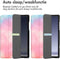 imoshion Tablet Hoes - Geschikt voor Samsung Galaxy Tab A9 Plus - Design Trifold Bookcase - Sky