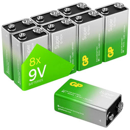 GP Batteries GP1604A-2LB8 9V batterij (blok) Alkaline 9 V 8 stuk(s)