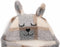Jollein Wikkeldeken - Bunny - Coral fleece binnenkant - Check Boucle 100x105cm