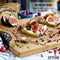 SMILE ® SDB-3 - Snijplank Hout - Met Sapgeul en Handgreep - Naturel