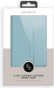Selencia Hoesje Geschikt voor iPhone 12 Pro / 12 Hoesje Met Pasjeshouder - Selencia Surya 2-in-1 Uitneembare Vegan Lederen Bookcase - Blauw