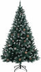 vidaXL - Kunstkerstboom - met - 150 - LED's - 120 - cm