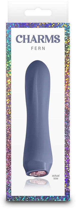 Mini Vibrator NS Novelties Charms Fern Gray Grijs
