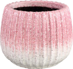 PTMD Bloempot Jadyn - 23x23x18 cm - Terracotta - Roze