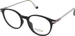 Polaroid PLD D461/G - Ronde bril - Glasdiameter 50 - Zwart