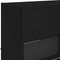 vidaXL - Tv-wandmeubel - met - LED-verlichting - 98,5x30x60,5 - cm - zwart