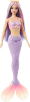 Barbie A Touch of Magic - Paarse zeemeermin staart - Barbiepop