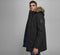 JACK & JONES JJSKY PARKA - Parka met capuchon en imitatiebont - Zwart - Maat XL