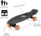 Deuba Retro Skateboard - 57 cm - LED wielen - zwart-oranje