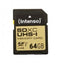 Intenso SDXC 64GB - Geheugenkaart - UHS-I Class 10 - Lezen 45MB/s Schrijven 10MB/s