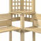 vidaXL - Hoekpergola - met - bank - geïmpregneerd - grenenhout