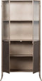 BePureHome Fossil Vitrinekast - Metaal - Champagne - 180x95x38
