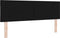 vidaXL - Hoofdbord - in - Diamant - Blokken - Design - Zwart - 160 - cm - van - Fluweel