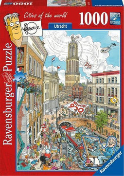 Ravensburger 173037 - Puzzel 1000 stukjes - Utrecht - 70 x 50 cm