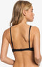 GOLDEN BREEZE - Bralette Bikinitop - Medium ondersteuning - Zwart