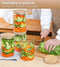 Five Stars® Voorraadpotten - Glas - 4 Delige Set - 1200 ML - Herschrijfbare Stickers & Pen (4 stuks)