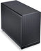 Lian Li & DAN Cases A3-mATX - M-ATX Mesh PC-behuizing - Flexibele PSU-installatie - Zwart walnotenhout