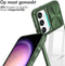 iMoshion Hoesje Geschikt voor Samsung Galaxy S24 Hoesje - iMoshion Camslider Backcover - Donkergroen