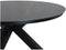 Portoro Eettafel - 158 cm - Sintered Stone Blad - Zwart-Grijs Gemarmerd