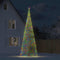vidaXL - LED-kerstboom - 1544 - LEDs - kleurrijk - 500 - cm