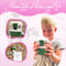 Kindercamera met Fotospeurtocht & Fotoprinter - Digitale Camera Kinderen - 11-in-1 Camera - Oplaadbaar - 48MP - Foto printer - Roze - Fototoestel