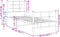 vidaXL - Bedframe - met - hoofd- - en - voeteneinde - metaal - wit - 80x200 - cm