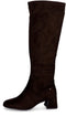 TAMARIS Essentials - Enkellaarzen - Blokhak 5,5 cm - Mocca