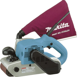 Makita 9403 - Bandschuurmachine 100 mm - 230 V - Laag geluidsniveau en geringe stofontwikkeling