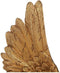Decoratieve figuren Gouden Engelenvleugels polyresin (8 x 33,5 x 13 cm)