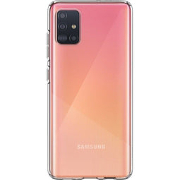 Spigen Samsung Galaxy A51 - Liquid Crystal Hoesje - TPU Bescherming - Transparant