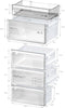 BOSCH KGN39VXAU - Koelvriescombinatie - NoFrost - Geborsteld zwart staal - 203x60x67 cm