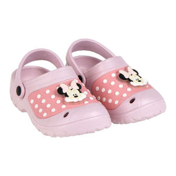 Strandklompen Minnie Mouse Roze Schoenmaat 26-27