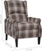 vidaXL Fauteuil stof beige