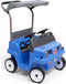 Step2 looppauto Side-By-Side Push Around SUV in Blauw - Duwauto voor 2 kinderen - Luifel voor schaduw - Loopauto met duwstang & luifel - Voor kinderen vanaf 2 jaar