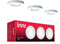 Innr slimme inbouwspot PL 115 - LED dimbaar - warmwit licht - wit (3-pack)