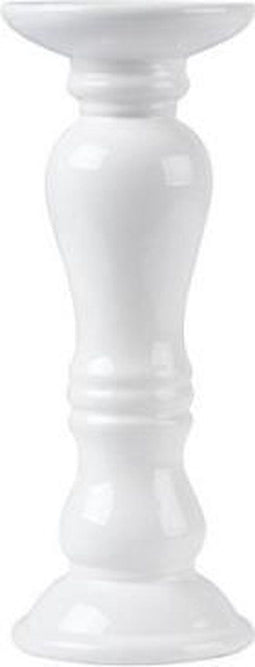 OEM Kandelaar - H25,7 cm - Aardewerk - Wit