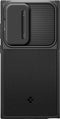 Spigen Optik Armor (Galaxy S24 Ultra) - Hybride bescherming - Snap Lens Protection - Zwart