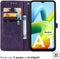 iMoshion Hoesje Geschikt voor Xiaomi Redmi A1 / Redmi A2 Hoesje Met Pasjeshouder - iMoshion Mandala Bookcase - Paars