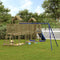 vidaXL - Speelhuis - geïmpregneerd - grenenhout
